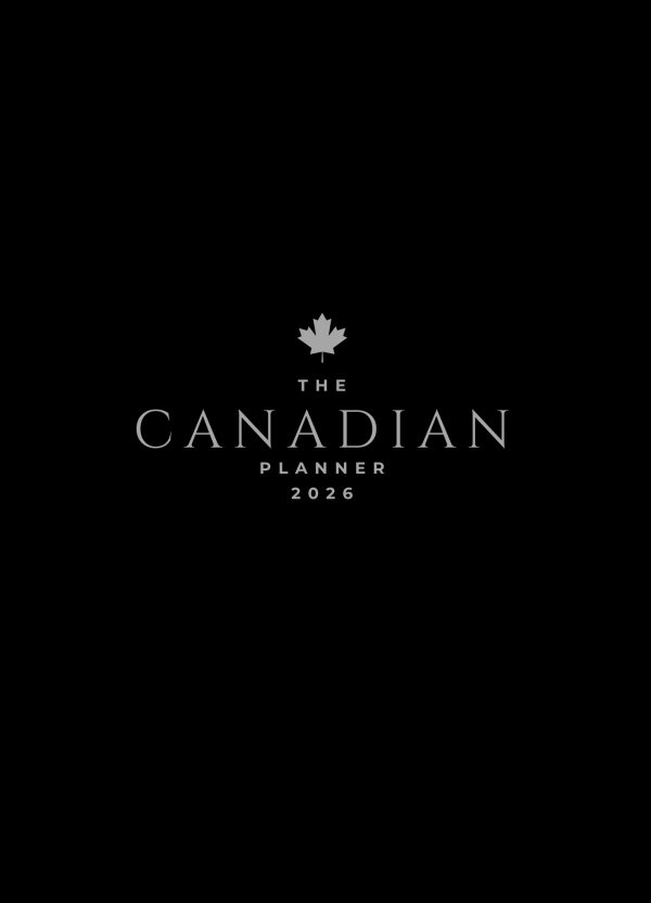 The Canadian Planner 2026 - Black - (Pre-Order)